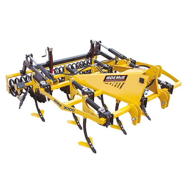 Cultivateur à 3 rangs à ressort