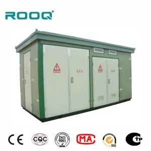 1000kVA Huile Immergé Électrique Distribution Électrique Compact Poste de Transformation