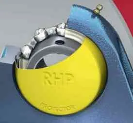 Capot de protection fermé pour paliers