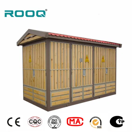 Metal-Closed-Package-Mobile-Complete-Transformer-Prefabricated-Box-Type-Substation-Yb-125kVA