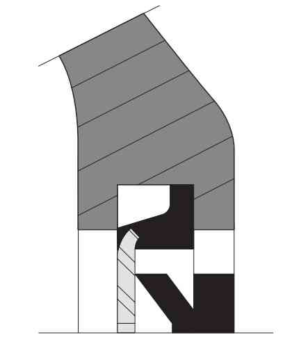 Joints Vring pour palier fonte 2 parties type V