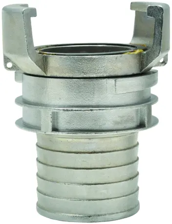 Raccord sym. à douille annelée à verrou Inox (Réf. 907 055)