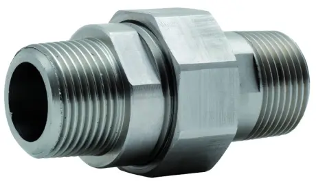 Raccord union MM fileté — Acier (Réf. 905 010)