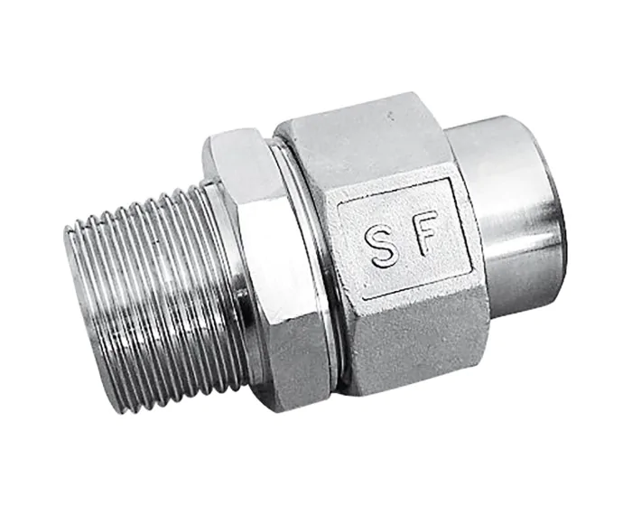 Raccord union BW x M fileté — Inox (Réf. 906 075)