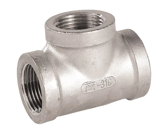 Té Inox FFF fileté (Réf. 906 265)