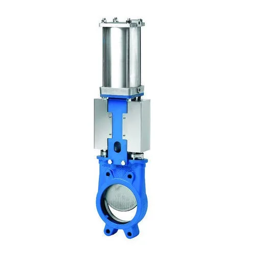 Vanne guillotine Fonte PN10 Double brides
