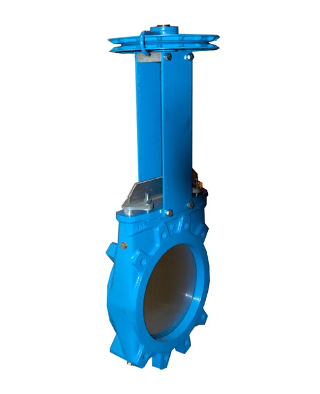 Vanne guillotine Fonte PN10 Sous silo