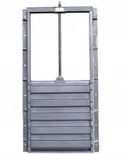 Vanne murale Inox Tige non montante