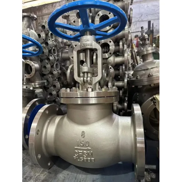 Robinet à soupape Inox Globe valve à brides #150