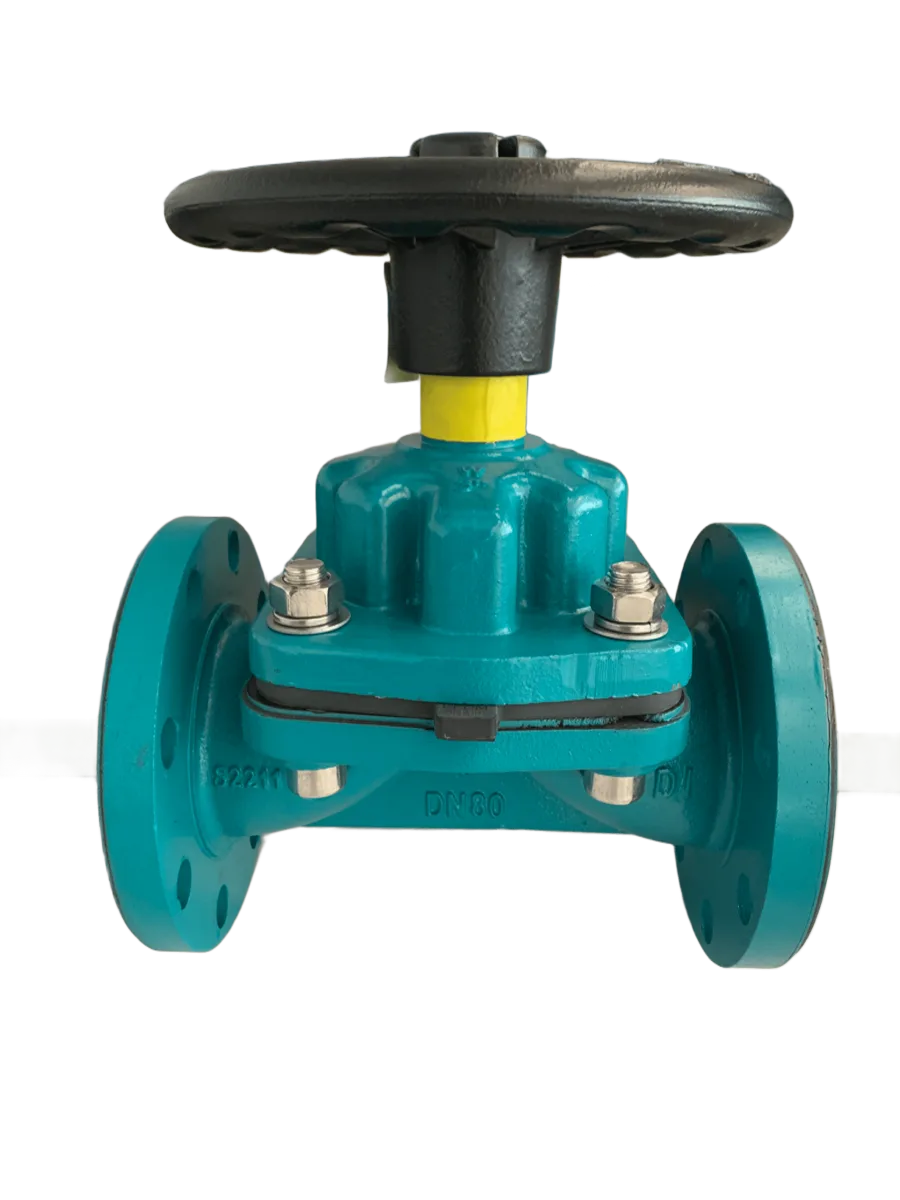 Robinet à membrane passage courbe (BRANOA® — Réf. 103 600)