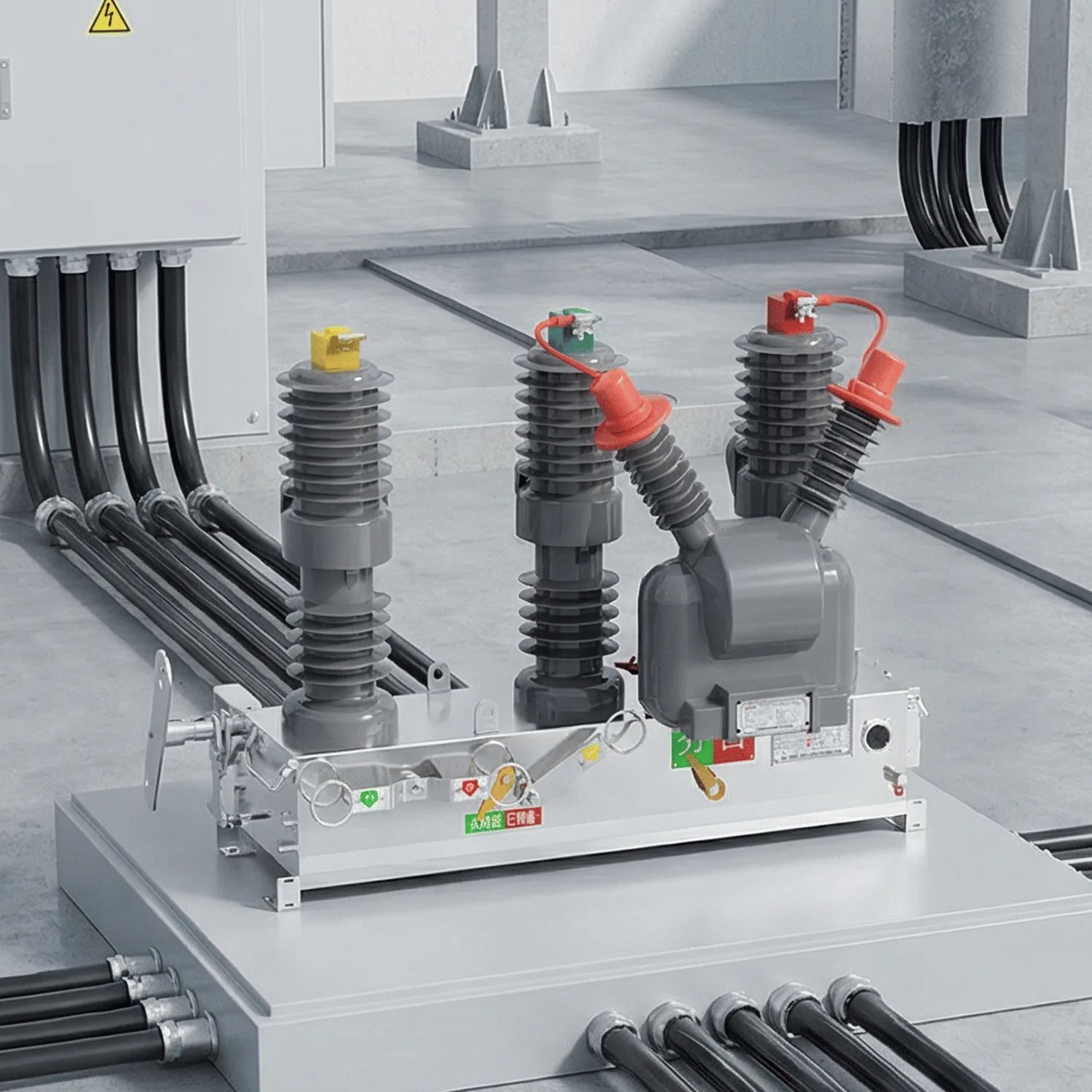 Haute Qualité Zw32 Extérieur Vcb 11kv 22kv 630A 1250A Disjoncteur à Vide