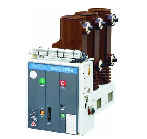 Vs1 12kv Chariot Type Intérieur Vcb 630A 6300A Spring Operating Mechanism