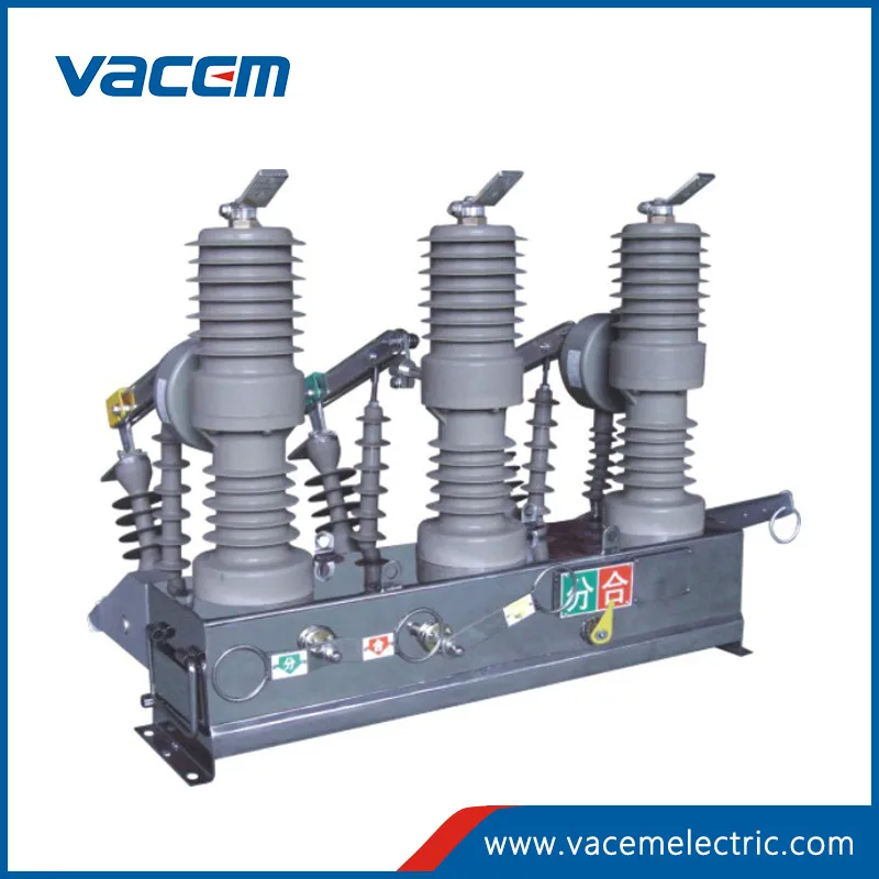 Zw32 11kv 24kv 630A Extérieur Disjoncteur à Vide avec Sectionneur