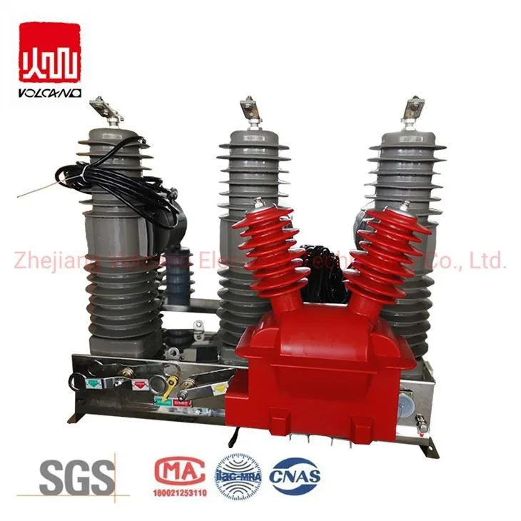 Zw32 Extérieur Haute Tension Disjoncteur à Vide 12kv 24kv