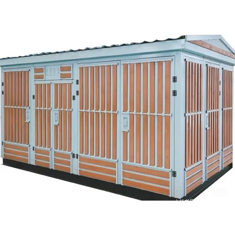 11kv Préfabriqué de Type Coffret Extérieur Mobile Préfabriqué Compact Électrique Transformateur Poste de Transformation Électrique