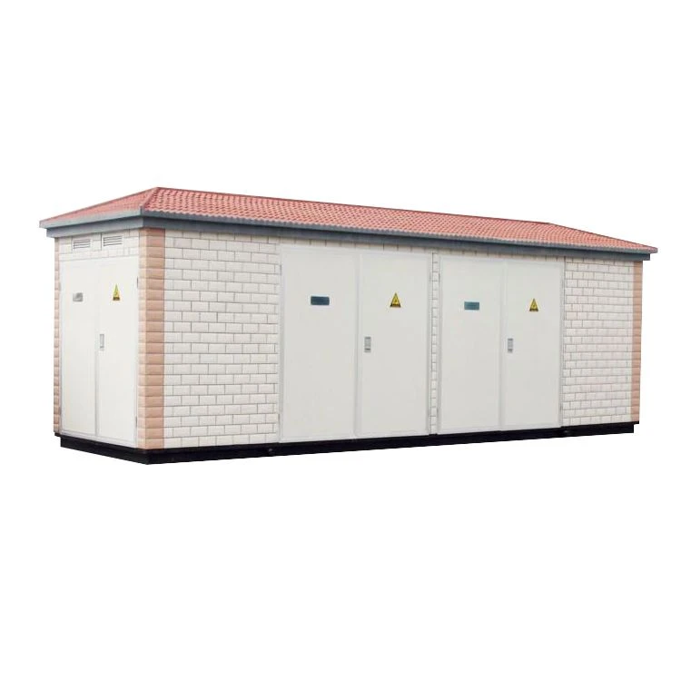 Haute Tension Inoxydable Acier 10kv 35kv de Type Coffret Extérieur Compact Distribution Électrique Poste de Transformation
