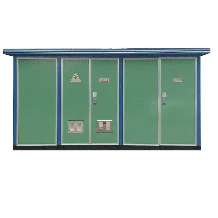 Préfabriqué Compact Extérieur Groupé Poste de Transformation OEM Chine