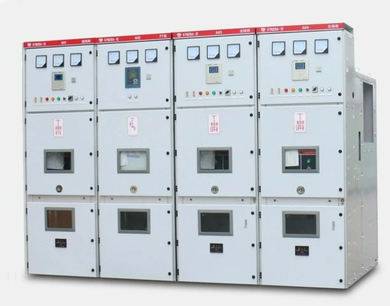 Appareillage de Commutation Intérieur AC Moyenne Tension Mv Kyn28 12 Intérieur Usine 24kv Distribution Panneau