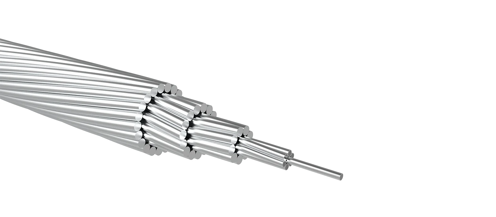 (AACSR/AW) Conducteur Alliage Aluminium Clad Acier