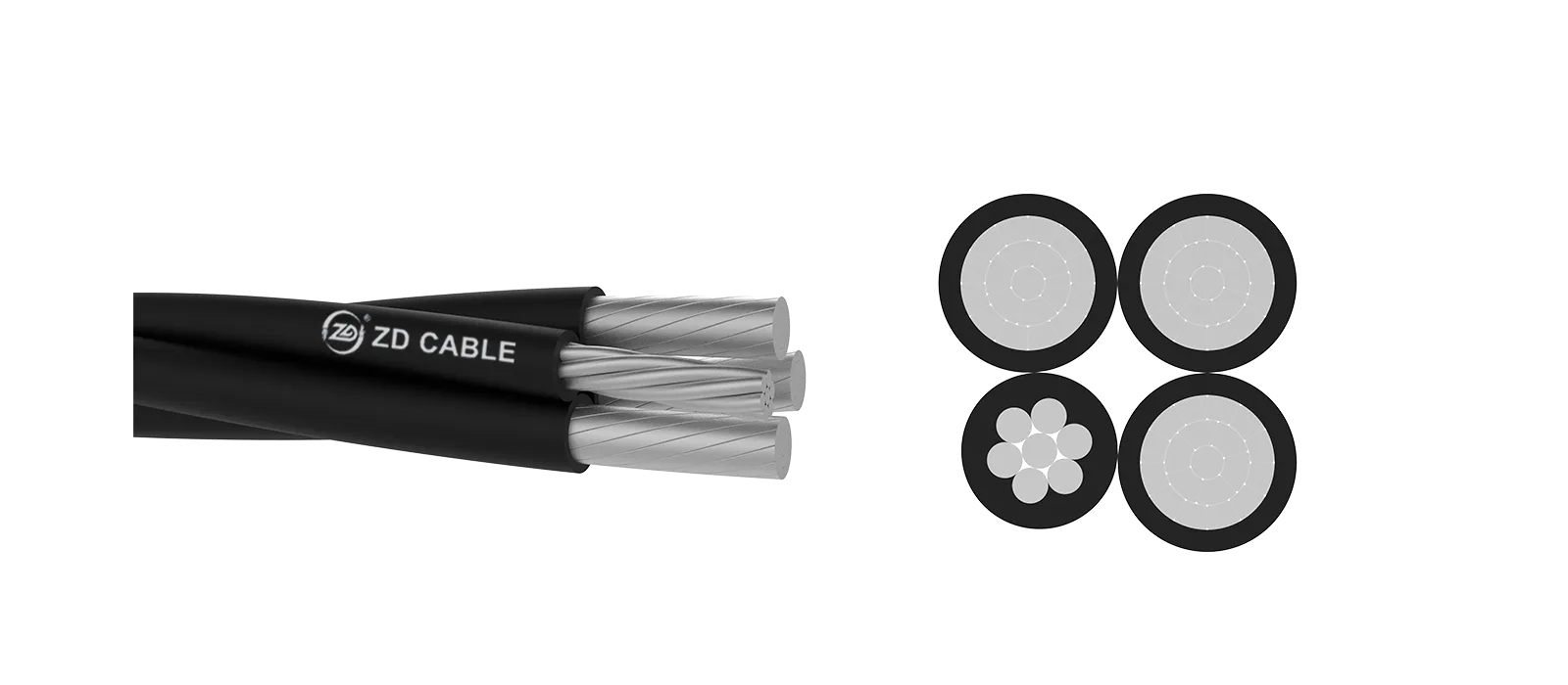 Câble ABC 3+1 Conducteurs BT