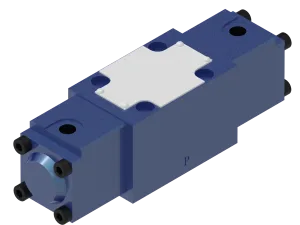 Distributeurs directionnels, sous-plaque (CETOP), à commande hydraulique tout ou rien, type WH