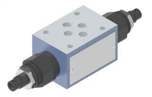 Vannes de régulation de débit papillon sandwich double type Z2FS 