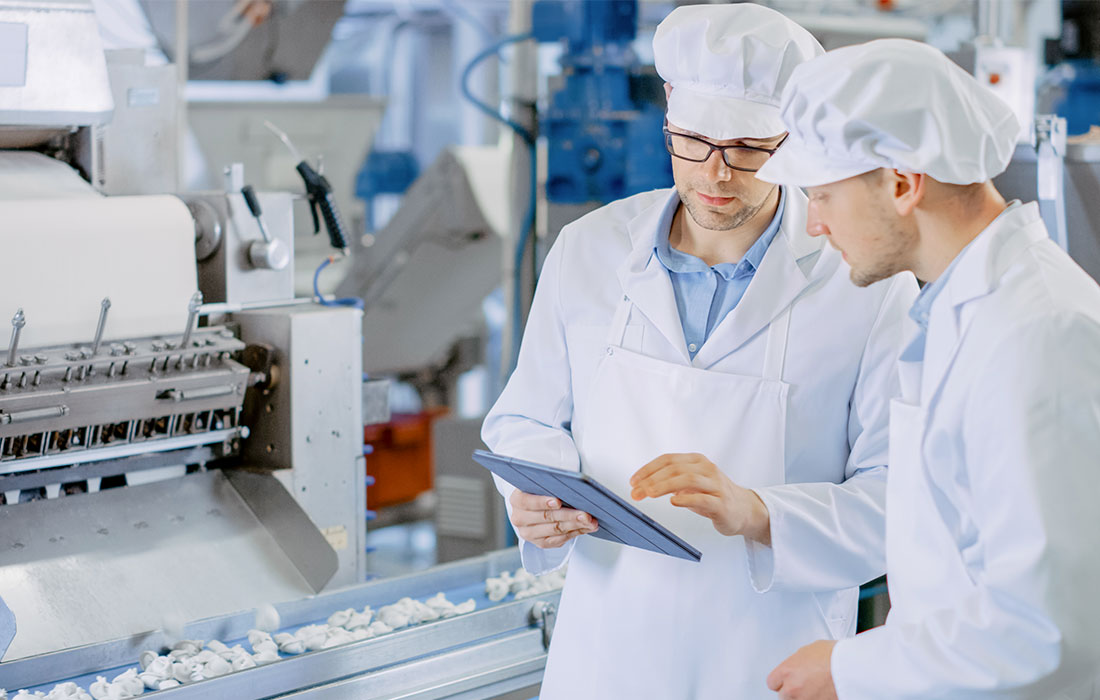 Ligne de production agroalimentaire