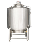 Cuve industrielle de chauffage et de mélange
