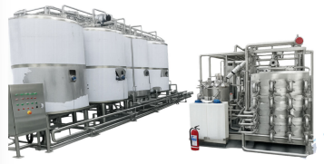 Ligne de production de lait pasteurisé